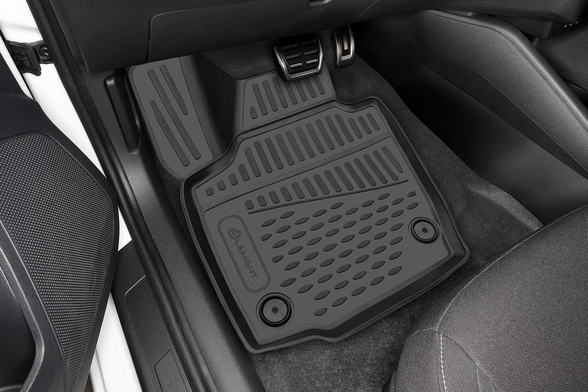 Коврик 3D в салон передний левый полиуретан для Geely Belgee X50 