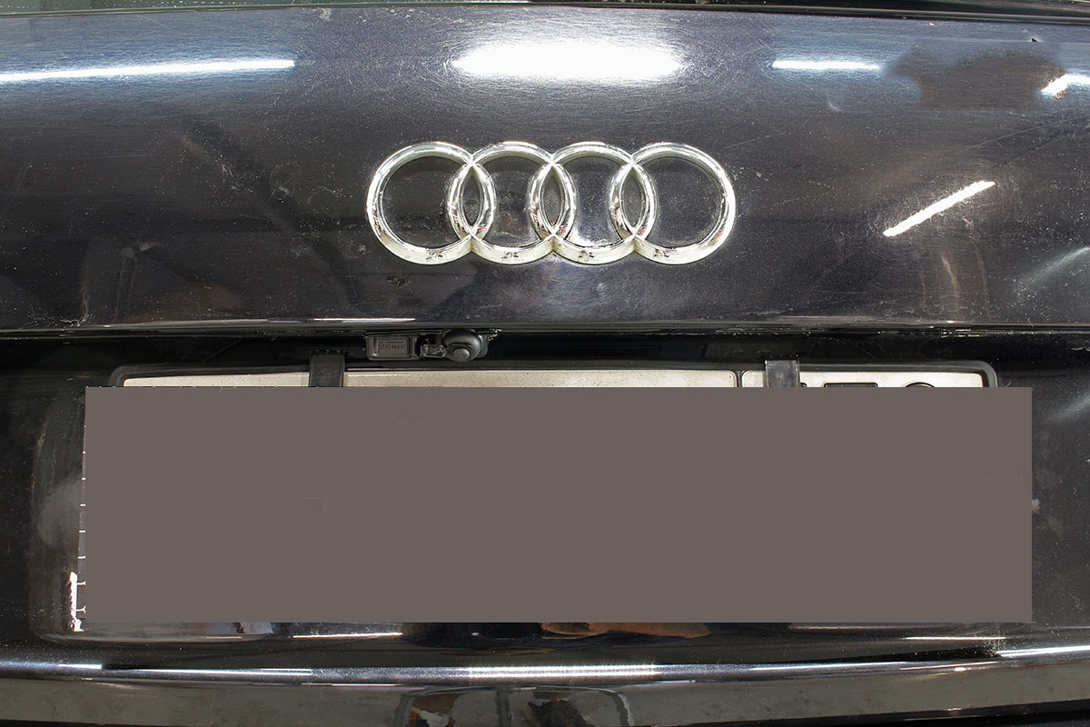 Защита камеры заднего вида для Audi Q7 I (4L) Рестайлинг