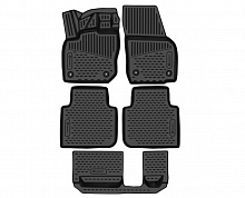 Коврики 3D в салон полиуретан 5шт для Skoda Kodiaq II