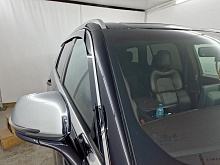 Дефлекторы окон 2D с хром накладками 6 шт. под наклоном для Lincoln Aviator II