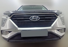 Комлпект защитных сеток радиатора верх и низ для Hyundai Creta II