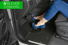 Коврики в салон Klever Standard текстиль 4шт для Volkswagen Touareg I