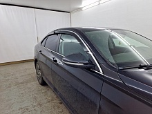 Дефлекторы окон 2D с хром накладками 6 шт. под наклоном для Volkswagen Jetta VII Рестайлинг