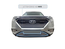 Защитная сетка радиатора низ для Hyundai Creta II