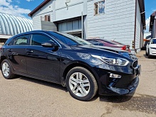 Дефлекторы окон с хром накладками 2D 6 шт (для кузова хэтчбек) для Kia Ceed III Рестайлинг